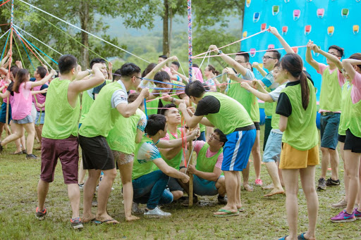 Year-End Party combined with teambuilding games