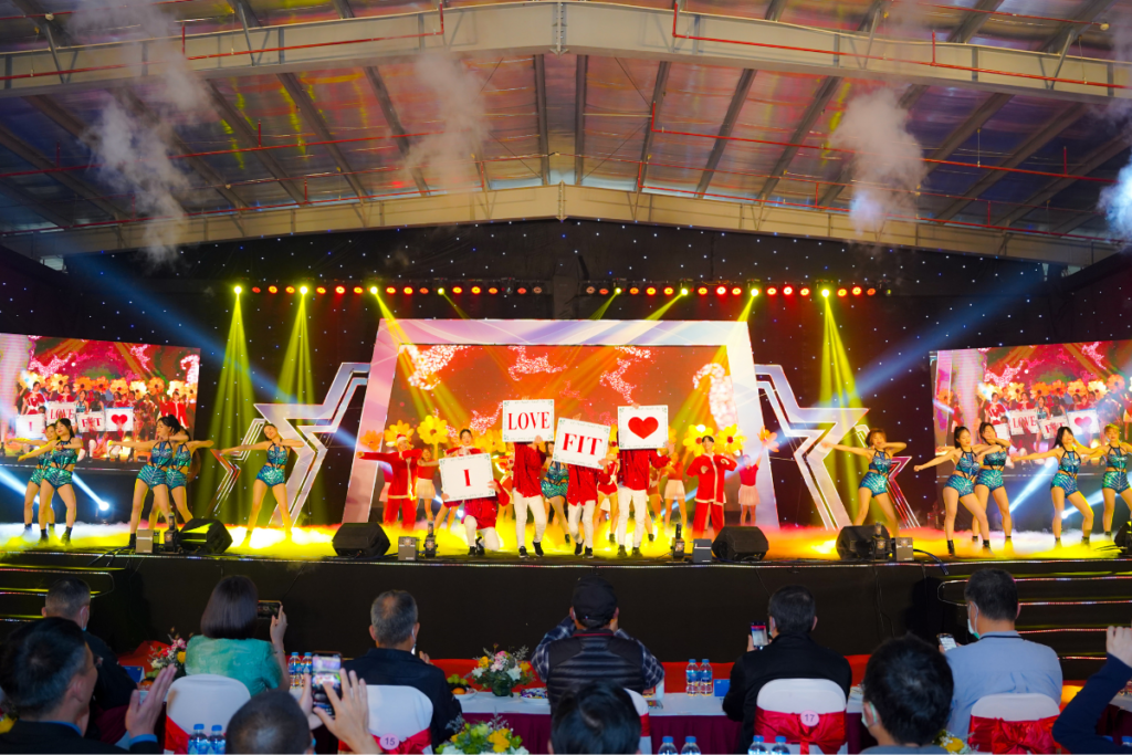 Company employees delivered appealing performances at the event