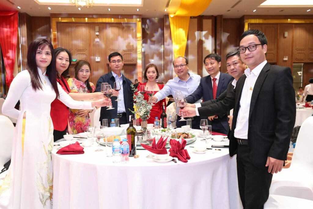The Board of Directors toasts to the new year 2023
