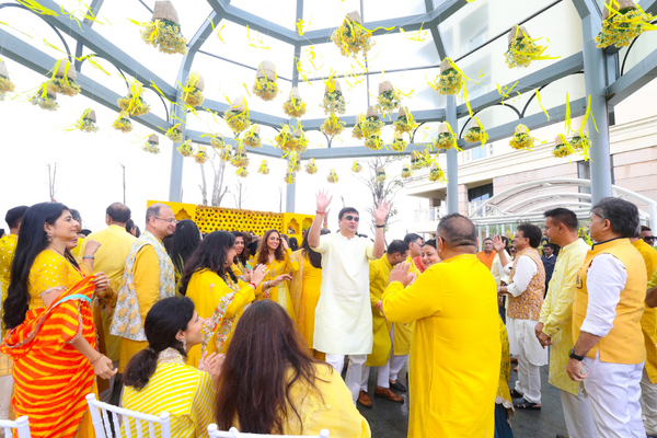 Haldi Ceremony is the first activity of the super wedding